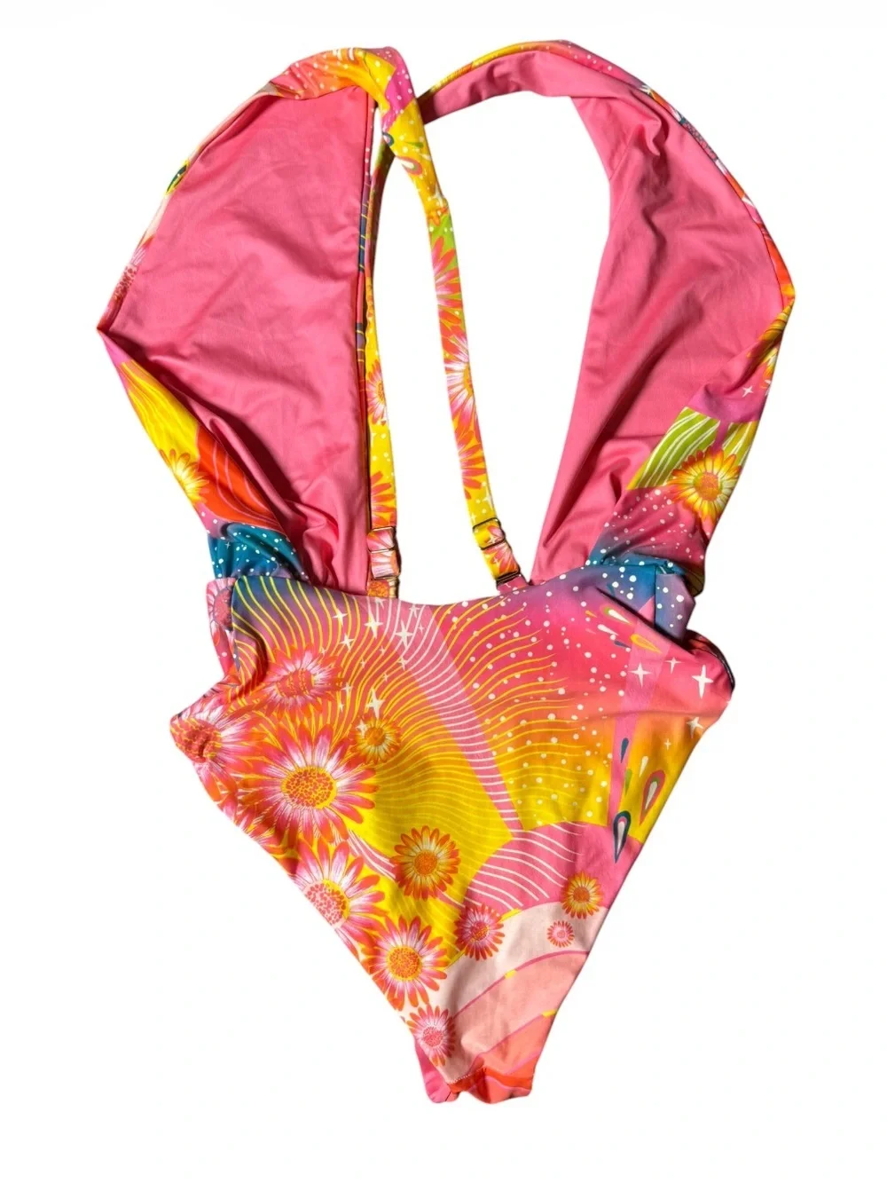 Agua Bendita Revolve Faye One Piece in Solaris Ombre Large